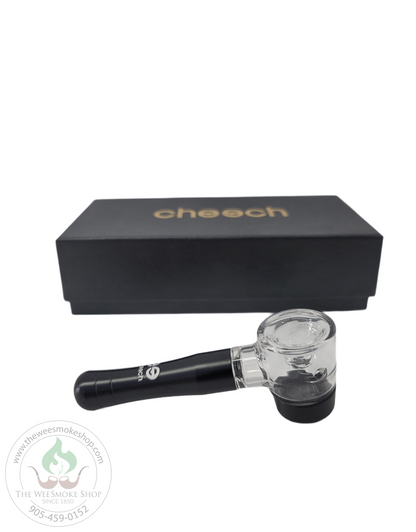 Cheech Metal & Glass Sherlock Hand Pipe (4")-Pipe-The Wee Smoke Shop