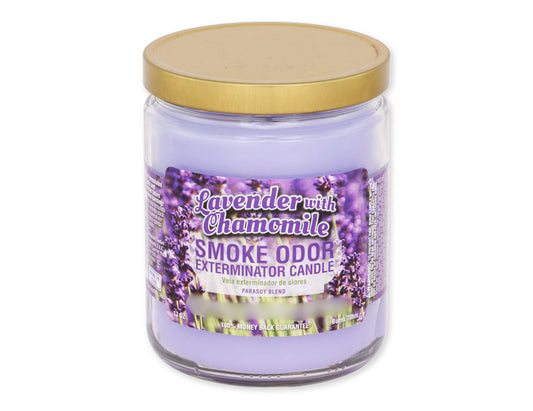 Smoke Odor Exterminator Candle - Lavender Chamomile-The Wee Smoke Shop