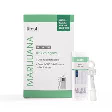 Utest Marijuana Saliva Test 25ng/mL - Detox - Wee Smoke Shop