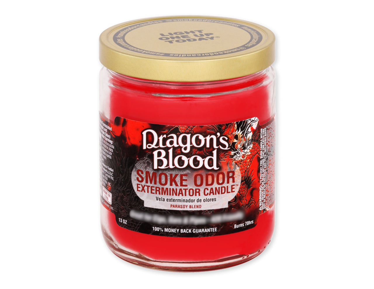 Smoke Odor Exterminator Candle - Dragon's Blood-The Wee Smoke Shop