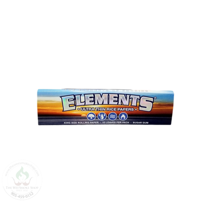 Elements Rolling Papers- King Size. The Wee Smoke Shop