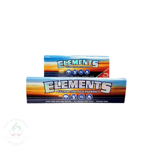 Elements Rolling Papers-rolling papers-The Wee Smoke Shop