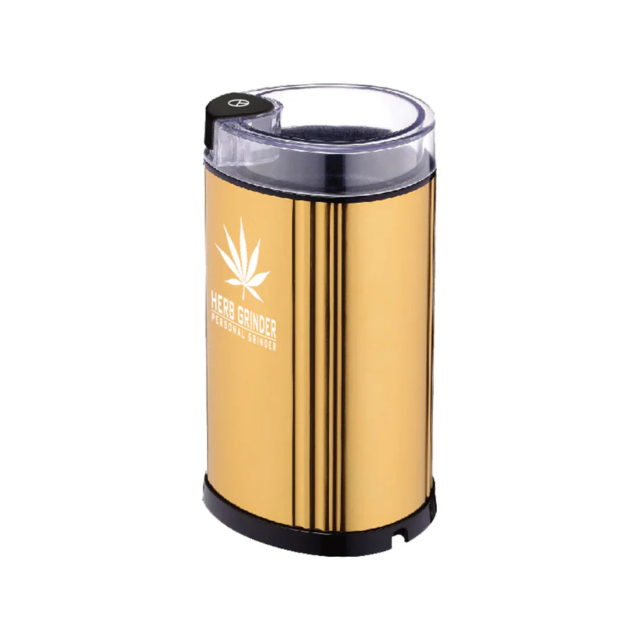 Herb Electric Grinder V2 Gold-Grinder-The Wee Smoke Shop