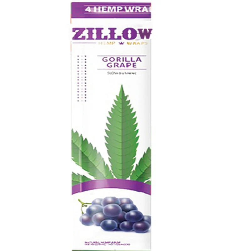 Hemp Wraps Zillow - Gorilla Grape - The Wee Smoke Shop