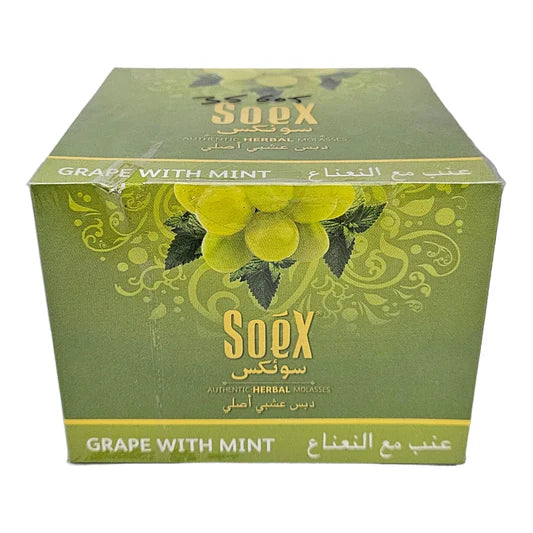 Soex Herbal Molasses (250g) Grape with Mint -The Wee Smoke Shop