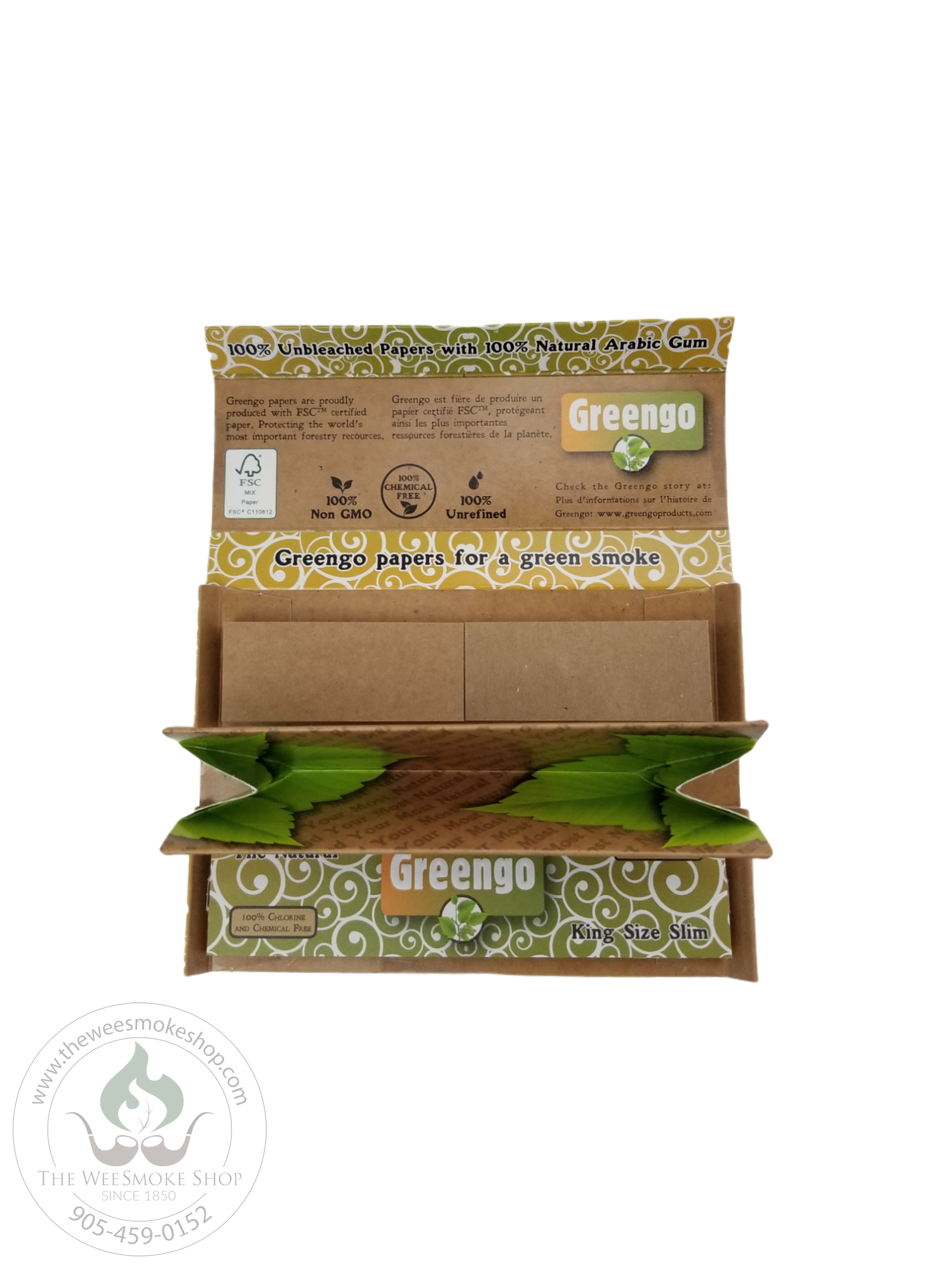 Greengo Rolling Papers-rolling papers-The Wee Smoke Shop
