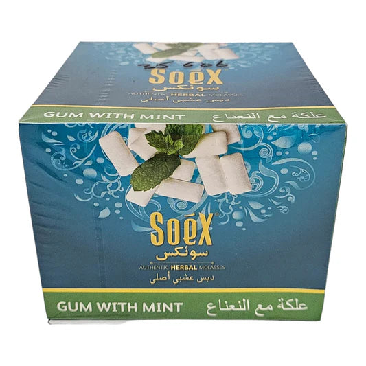 Soex Herbal Molasses (250g) Gum with Mint -The Wee Smoke Shop