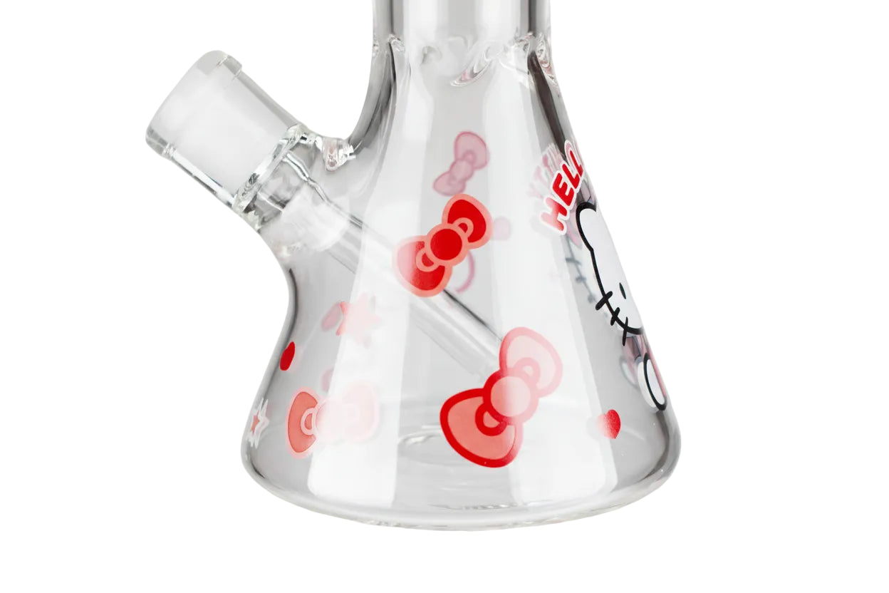 Hello Kitty 14" Glass Bong - The Wee Smoke Shop