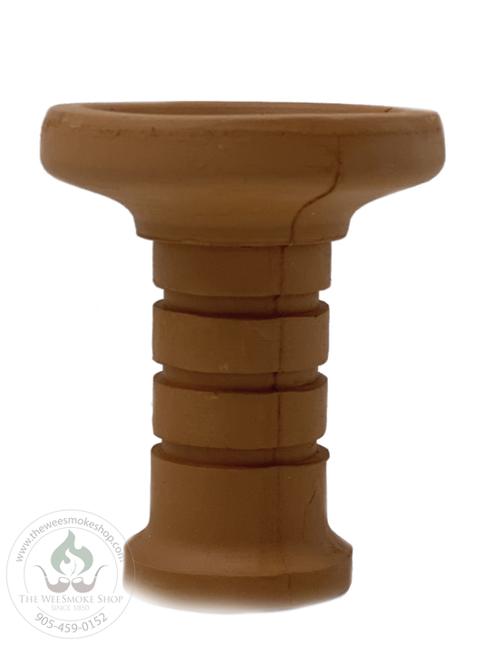 Hk Bowl Light Clay Funnel-Hookah accessories-The Wee Smoke Shop