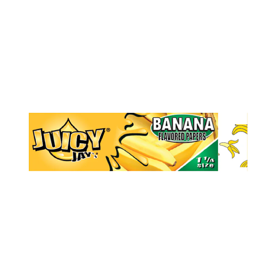 Juicy Jay's Banana (1 1/4) - The Wee Smoke Shop