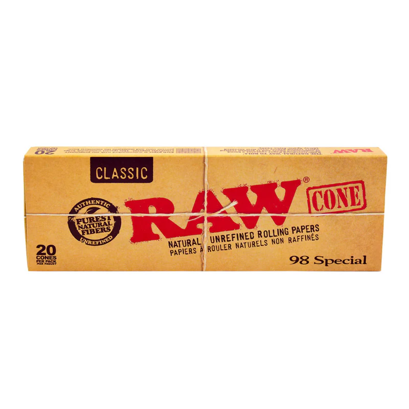 RAW Classic 98 Special Cones (20 pack)