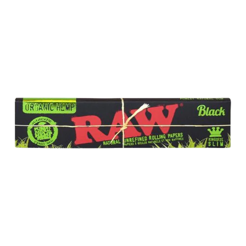 RAW Black Organic Hemp (King Size Slim)