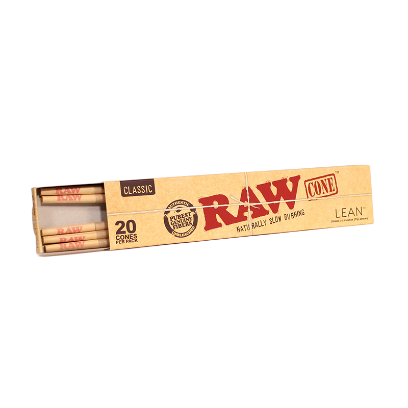 RAW Classic Lean Cones (20 pack)