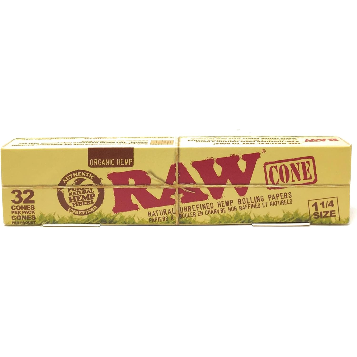 RAW Organic Hemp 1 1/4 Cones