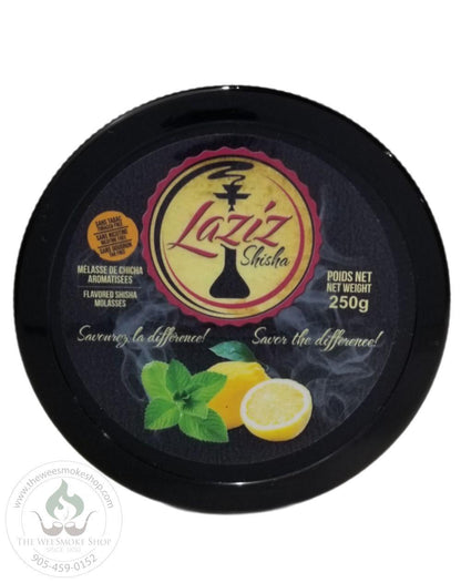 Lemon Mint Laziz Herbal Molasses (250g)-Hookah accessories-The Wee Smoke Shop