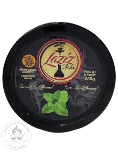Mint Laziz Herbal Molasses (250g)-Hookah accessories-The Wee Smoke Shop