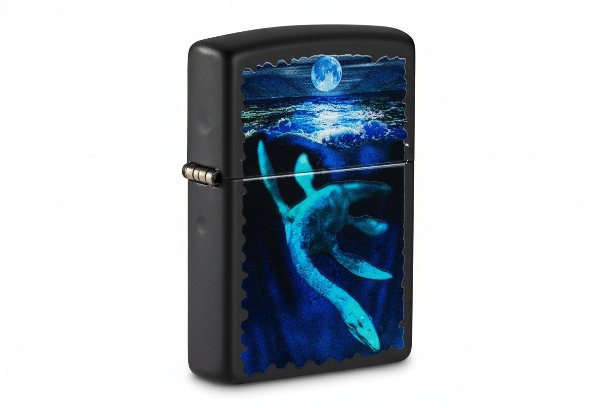 Zippo Black Light Loch Ness - The Wee Smoke Shop
