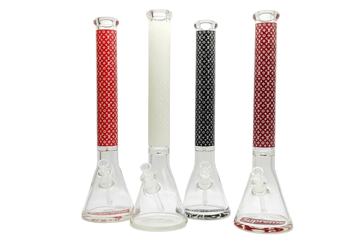 Supreme X LV 20" 9mm Beaker Bong - The Wee Smoke Shop