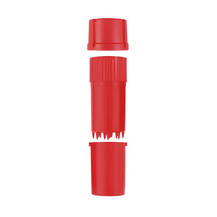 Medtainer Smell Proof Grinder - Red - The Wee Smoke Shop