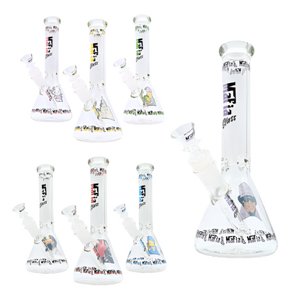 Mafia 9" Glass Beaker Bong - The Wee Smoke Shop