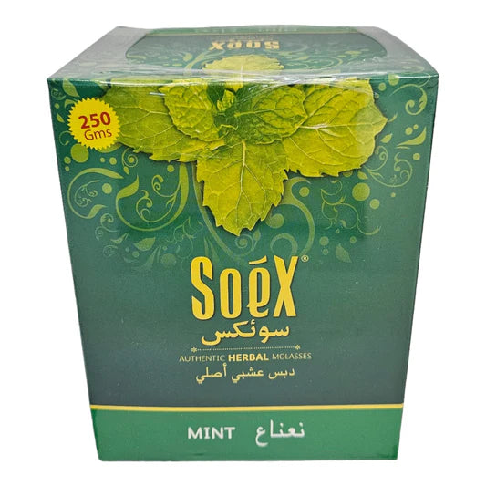 Soex Herbal Molasses (250g) - Mint-The Wee Smoke Shop