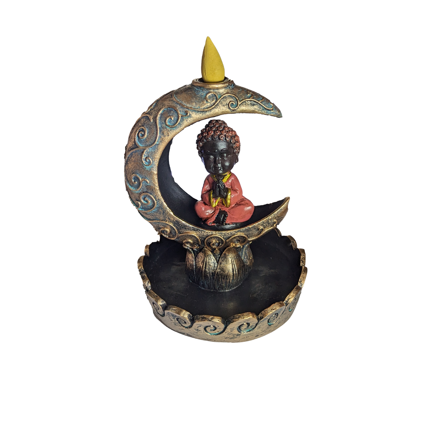 Moon Shaped Cone Incense Holder