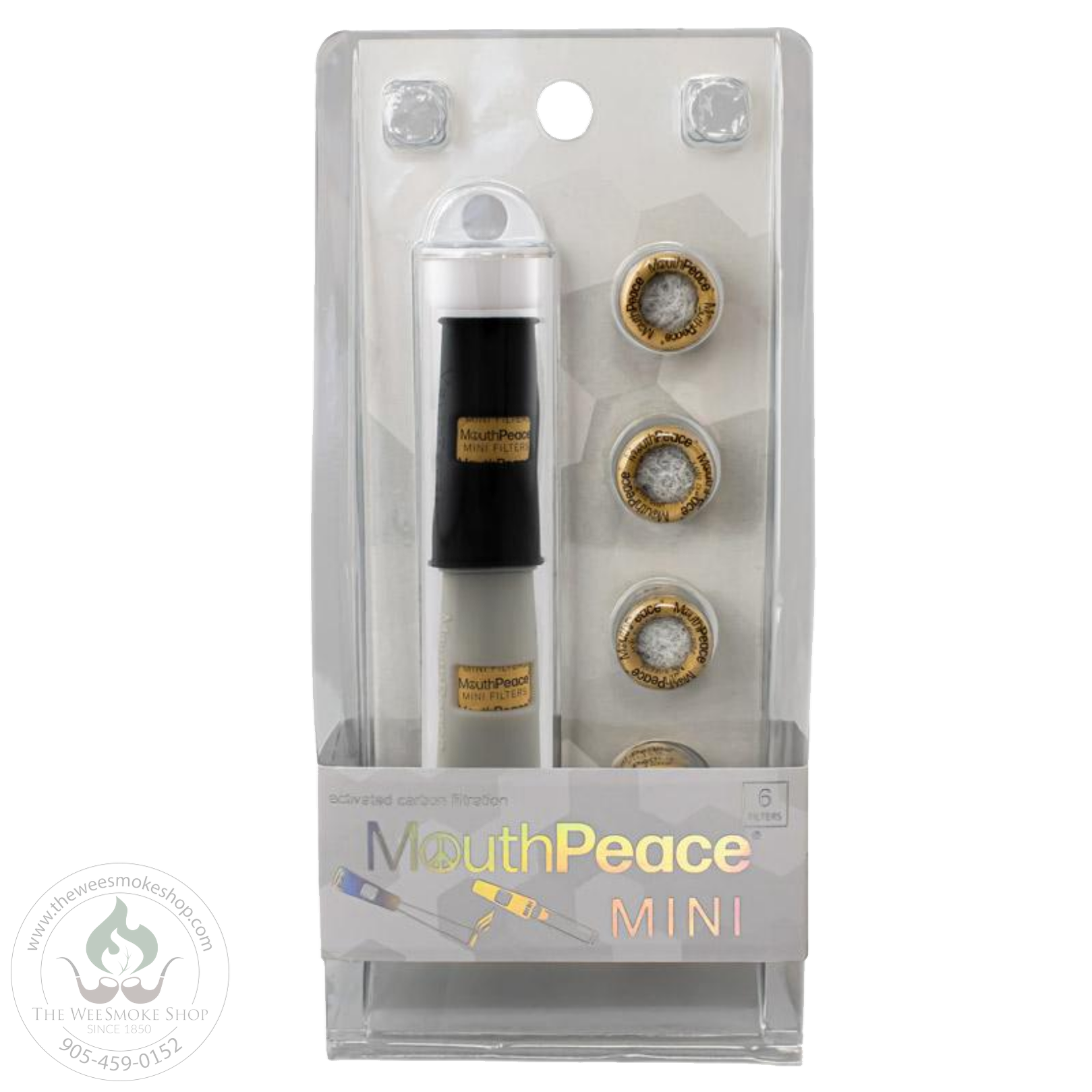 Moose Labs MouthPeace Mini in the color grey and black