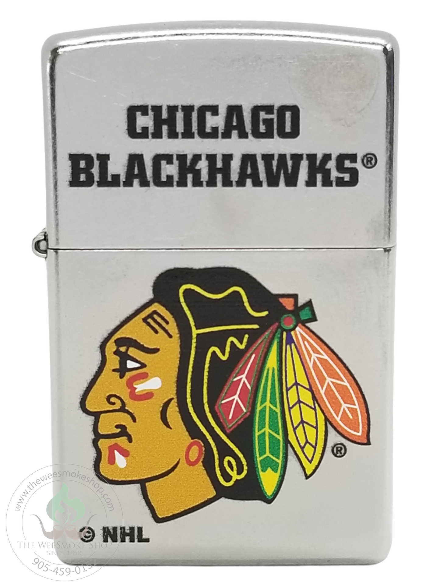 NHL Chicago Blackhawks Zippo Lighter-Zippo Lighter-The Wee Smoke Shop