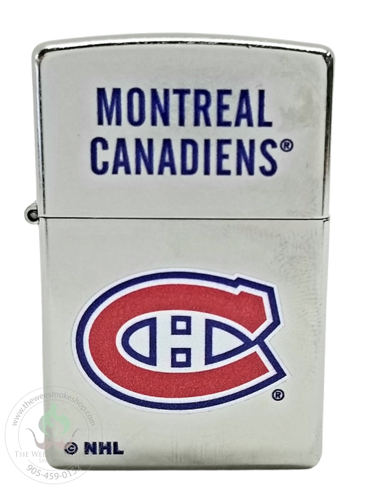 NHL Montreal Canadiens Zippo Lighter-Zippo Lighter-The Wee Smoke Shop