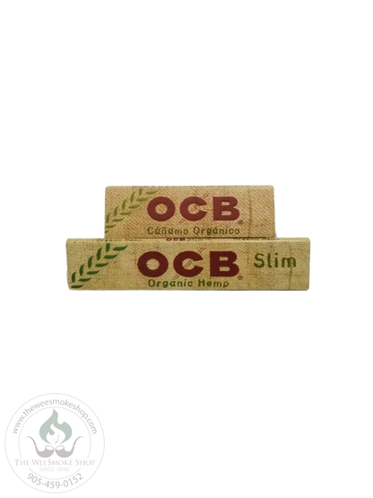 OCB Organic Hemp Rolling Papers-rolling papers-The Wee Smoke Shop