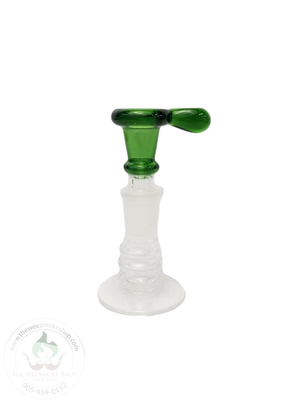 OG Glass bowl (14mm) Solid Colours-Green-The Wee Smoke Shop