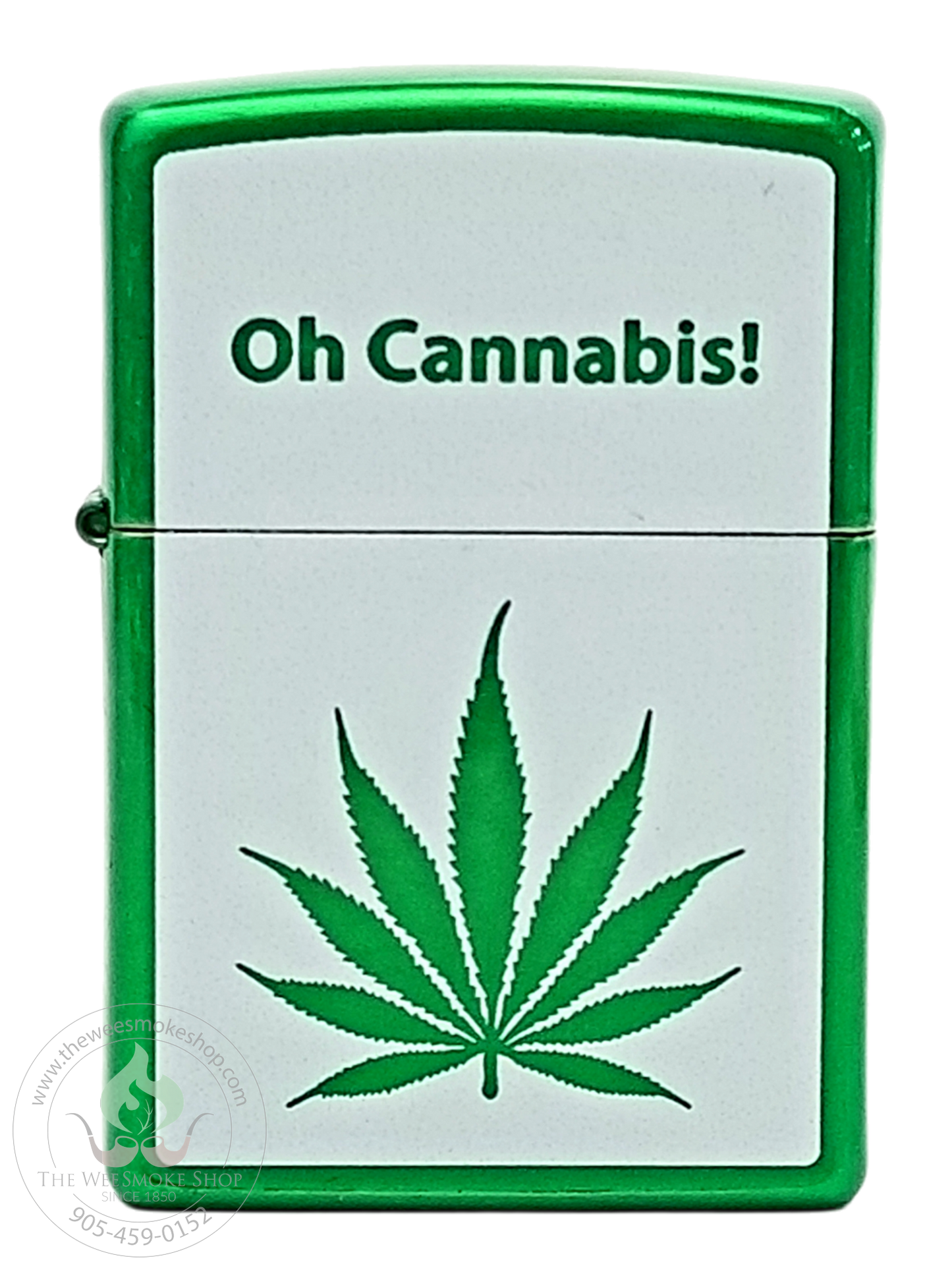 Oh Cannabis! Zippo Lighter-Zippo Lighter-The Wee Smoke Shop