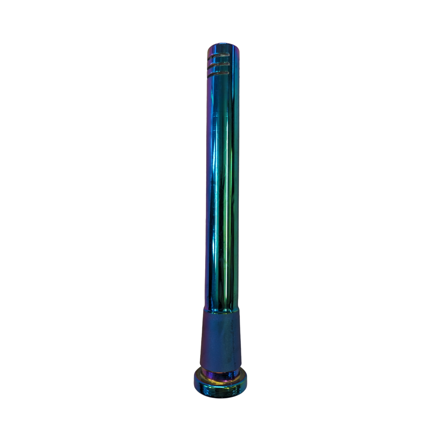 Cheech Electroplated Downstem 4-4.5” Oil Spill - Bong accessories The Wee Smoke Shop 
