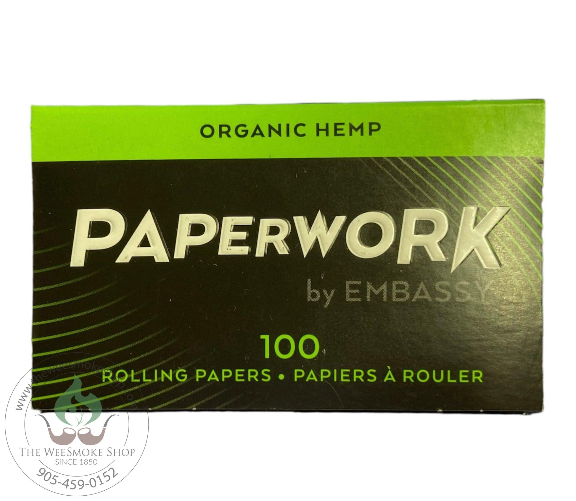 Paperwork by Embassy Papers Organic Hemp - Rolling Paper - The Wee Smoke Shop