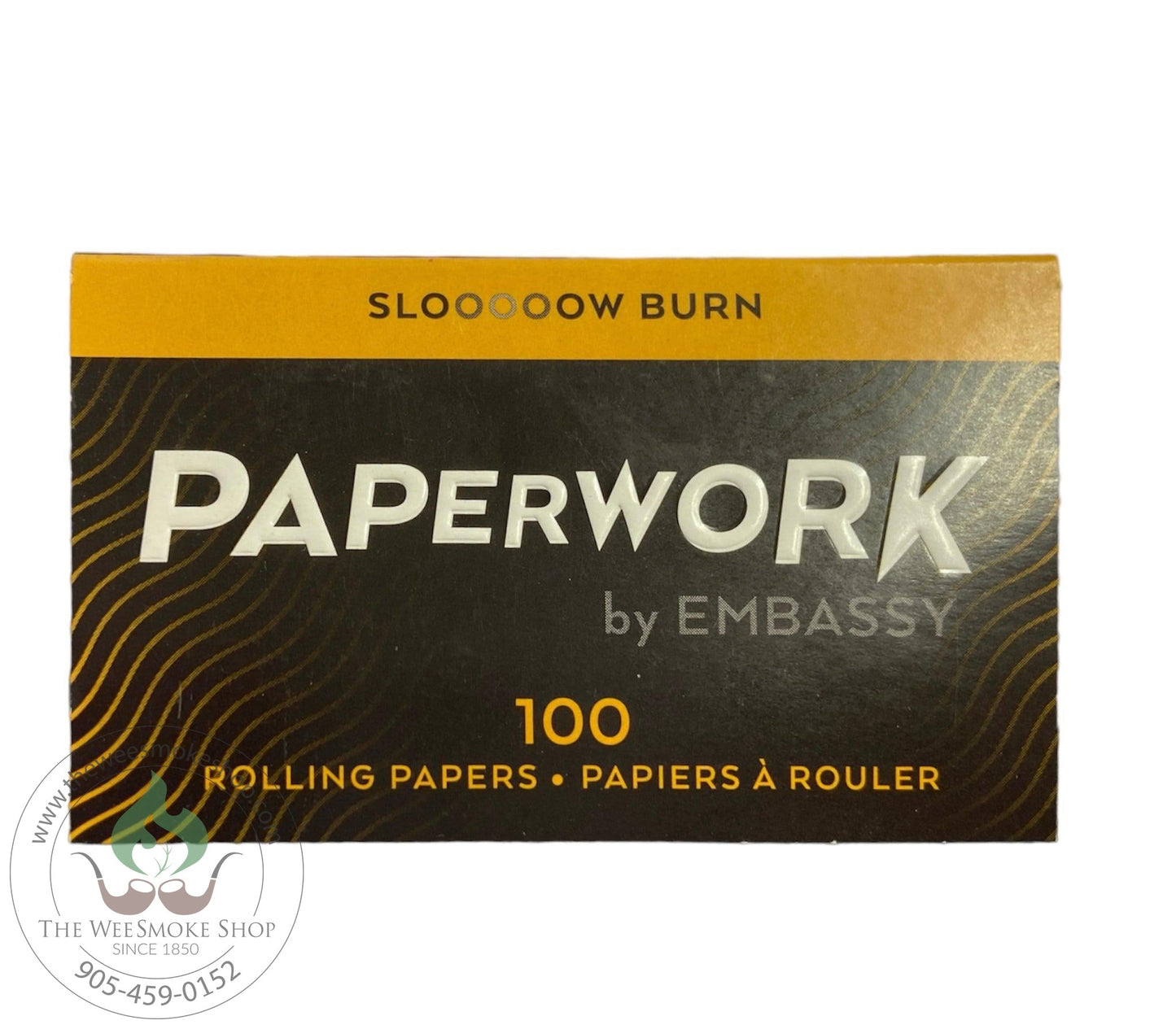 Paperwork by Embassy Papers Slow Burn - Rolling Papers - The Wee Smoke Shop