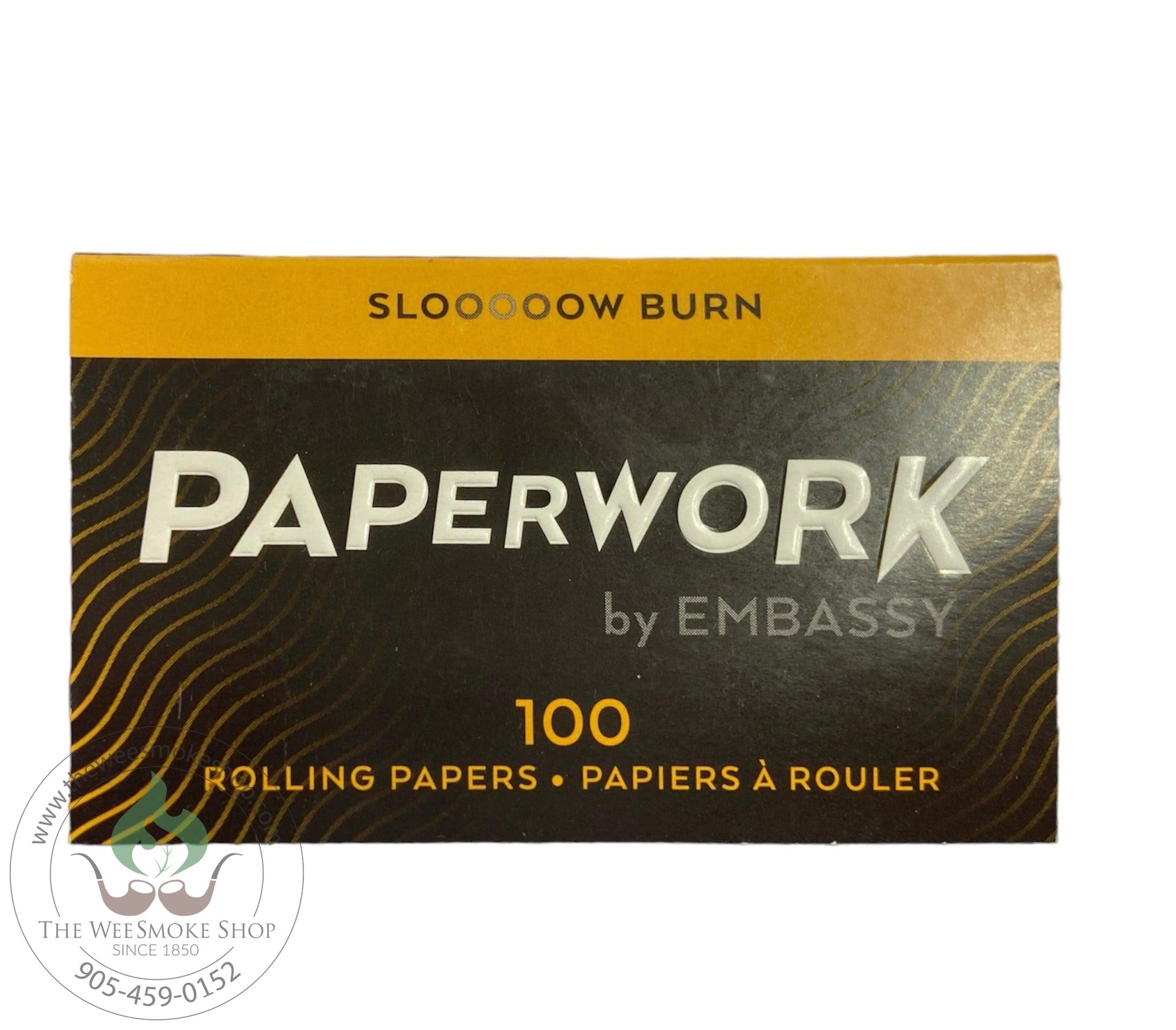 Paperwork by Embassy Papers Slow Burn - Rolling Papers - The Wee Smoke Shop