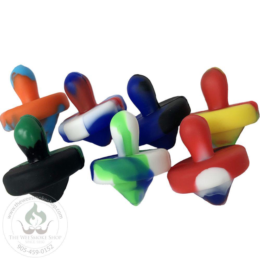 Pointed Silicone Carb Cap - Wee Smoke Shop