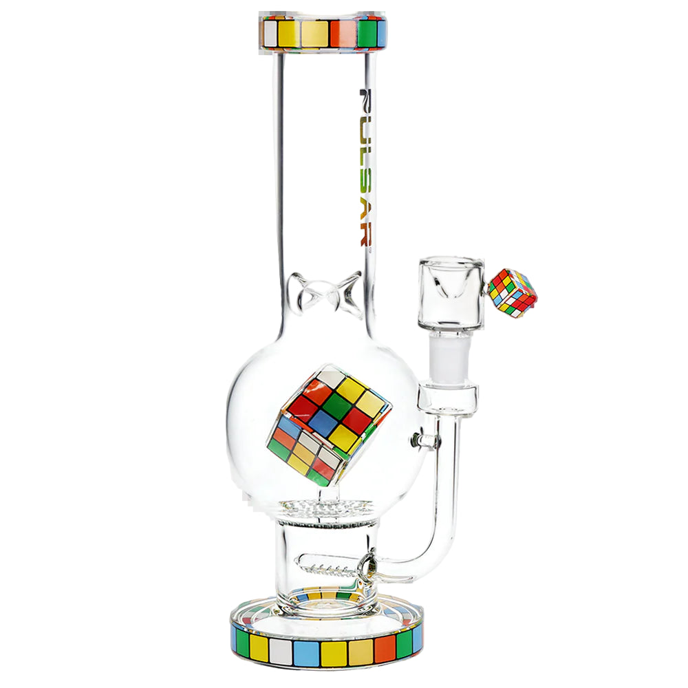 Pulsar 12" Rubik's Cube Bong - The Wee Smoke Shop
