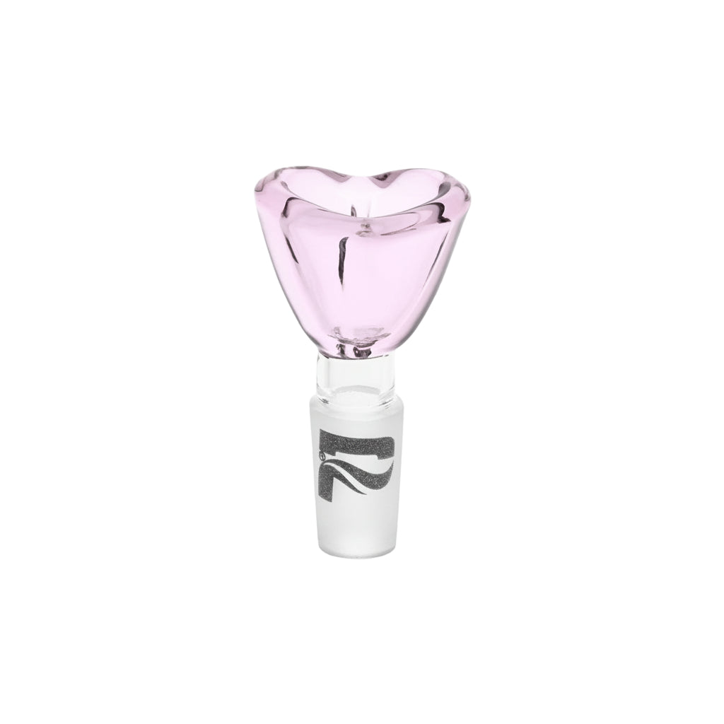 Pulsar 14mm Heart Glass Bowl Piece - The Wee Smoke Shop