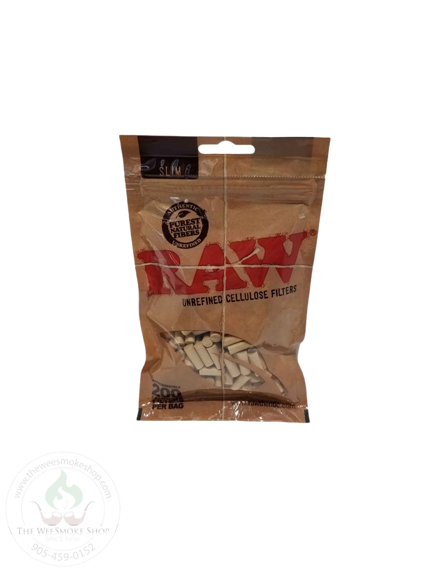 Raw Cellulose Filter Tips-tips-The Wee Smoke Shop