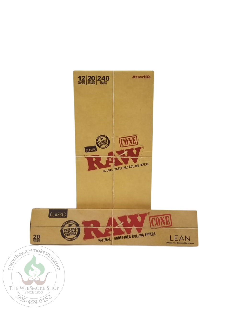 RAW Classic Lean Cones (20 pack)-cones-The Wee Smoke Shop