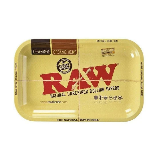 RAW Classic Rolling Tray-rolling tray-The Wee Smoke Shop