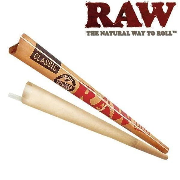 RAW Classic Supernatural Cone (12") - The Wee Smoke Shop