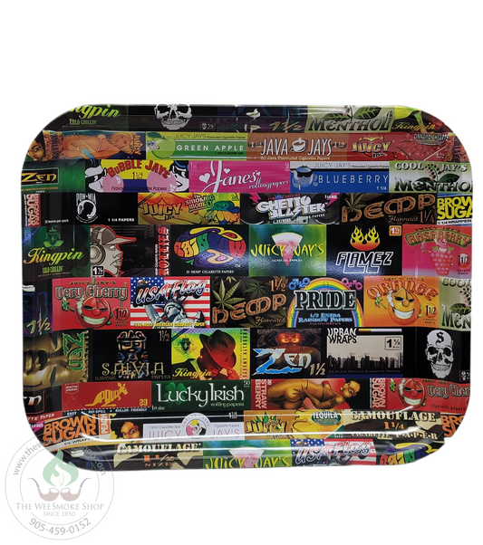 Raw History Tray-rolling tray-The Wee Smoke Shop