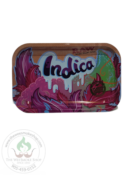 RAW Indica Rolling Tray-rolling tray-The Wee Smoke Shop