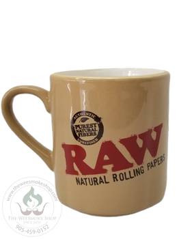 Raw Glass Mug-RAW-The Wee Smoke Shop