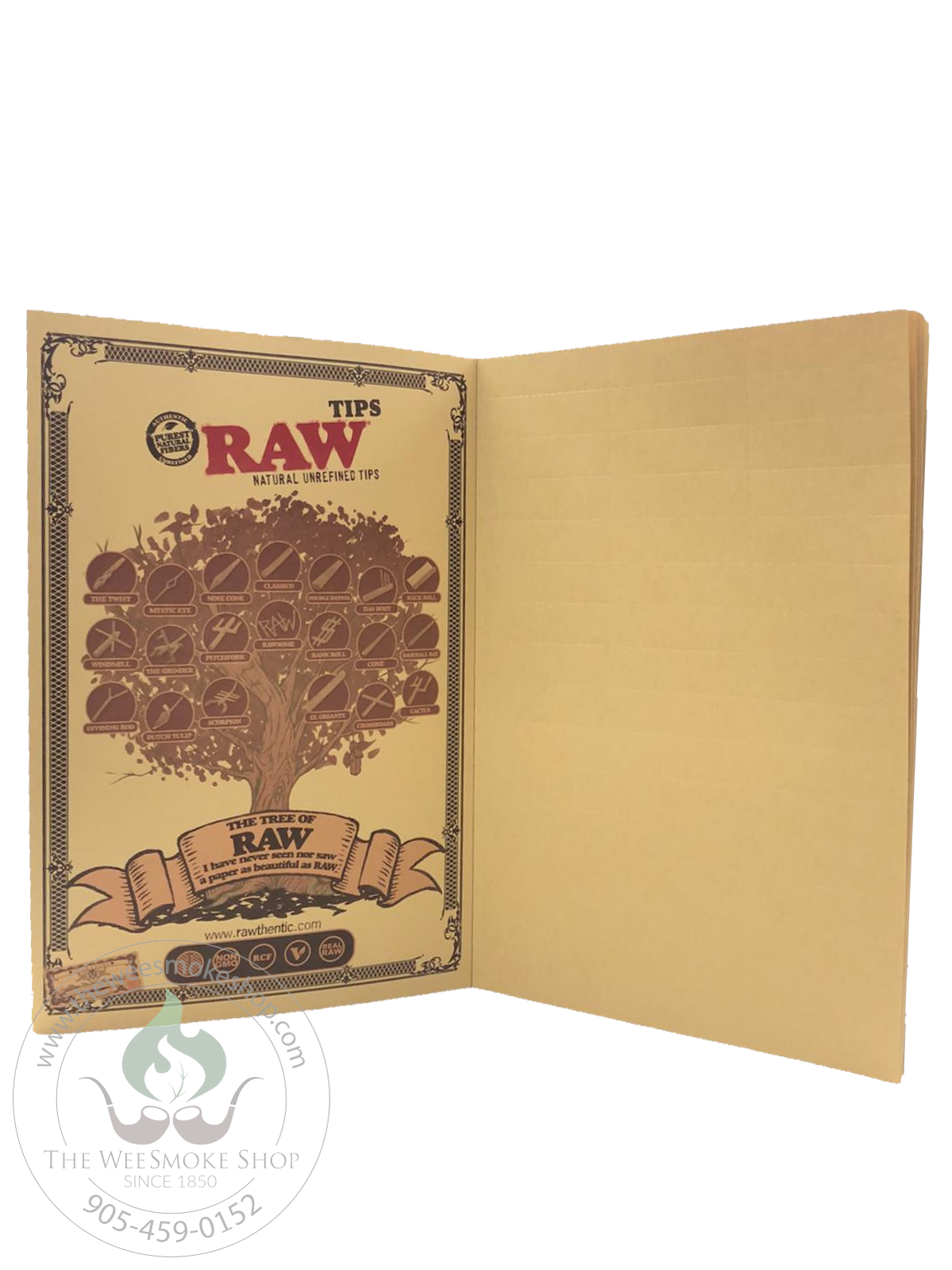 Raw Rawlbook Tip Book (480 Tips)-tips-The Wee Smoke Shop