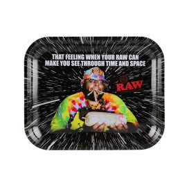 RAW Space Rolling Tray-rolling tray-The Wee Smoke Shop