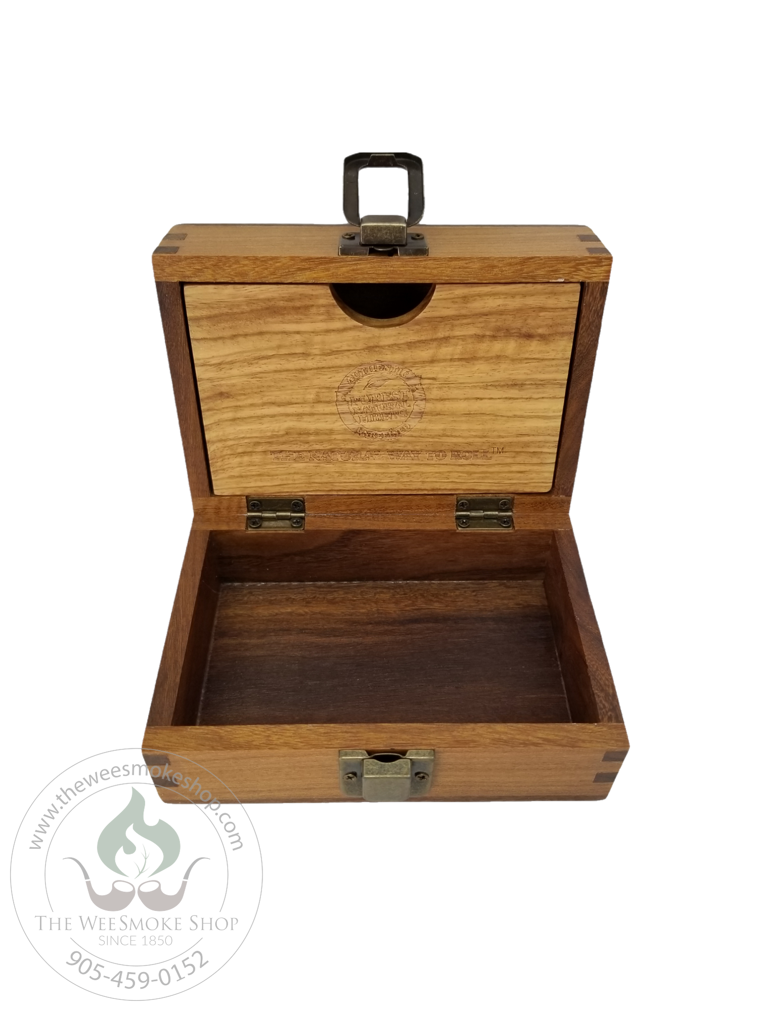 RAW Wooden Stash Box with Clasp-storage-The Wee Smoke Shop