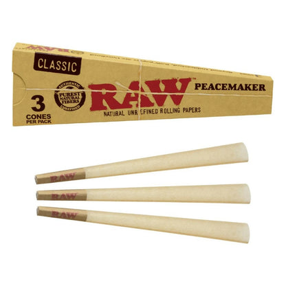 RAW Classic Peacemaker Cones (3) - The Wee Smoke Shop